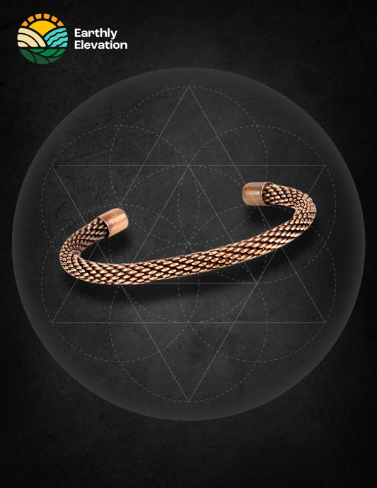 Dragon Skin Copper Bracelet